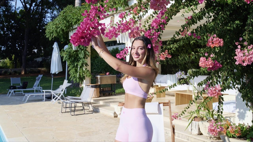 Women's Activewear Set - Light Hot Pink